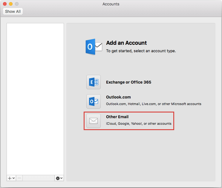 outlook imap and salesforce lightning for mac